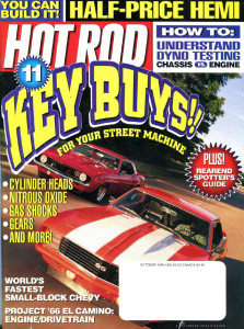 HOT ROD 1999 OCT - HEMI, TURBO CUDA, MERCURY COMET